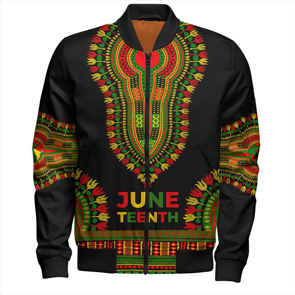 Africa Americans Bomber Jacket Juneteenth Tribal African Patterns Bomber Colorful Unisex Jacket Jacket