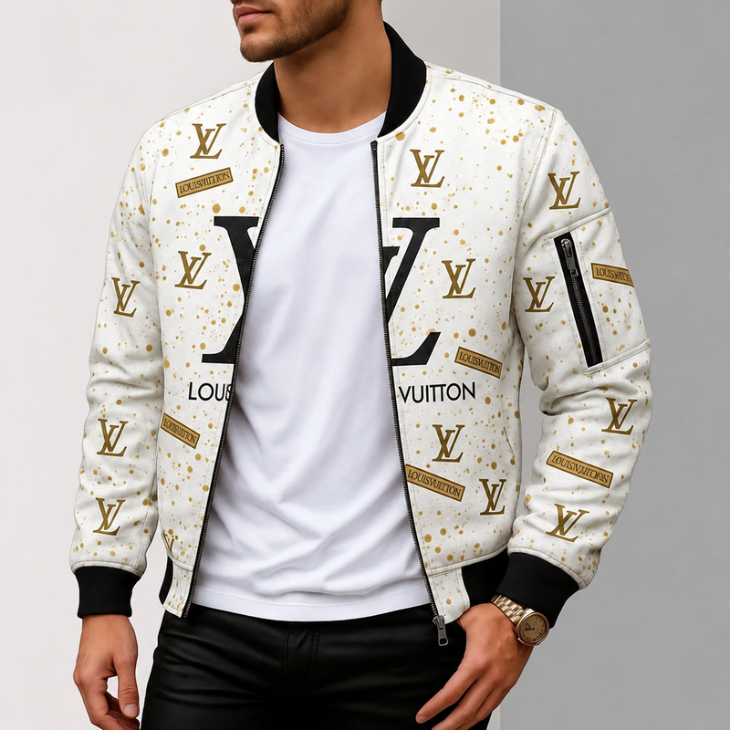 Limited Edition Louis Vuitton Bomber Jacket Unisex Lx-Jklv2025076