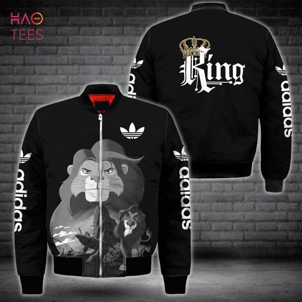 Adidas Lion King Bomber Jacket - Stylish Graphic Design For Fans