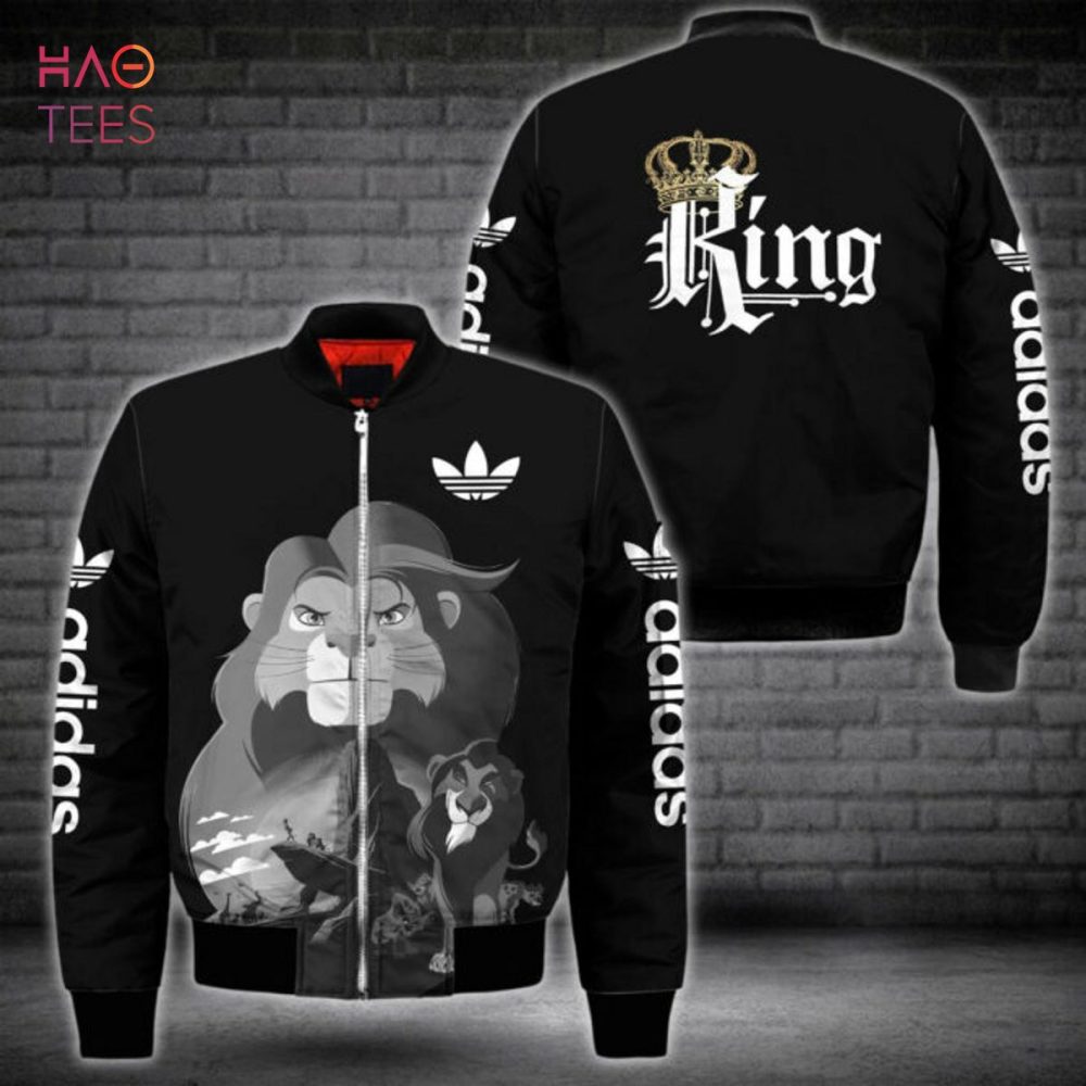 Adidas Lion King Bomber Jacket - Stylish Graphic Design For Fans