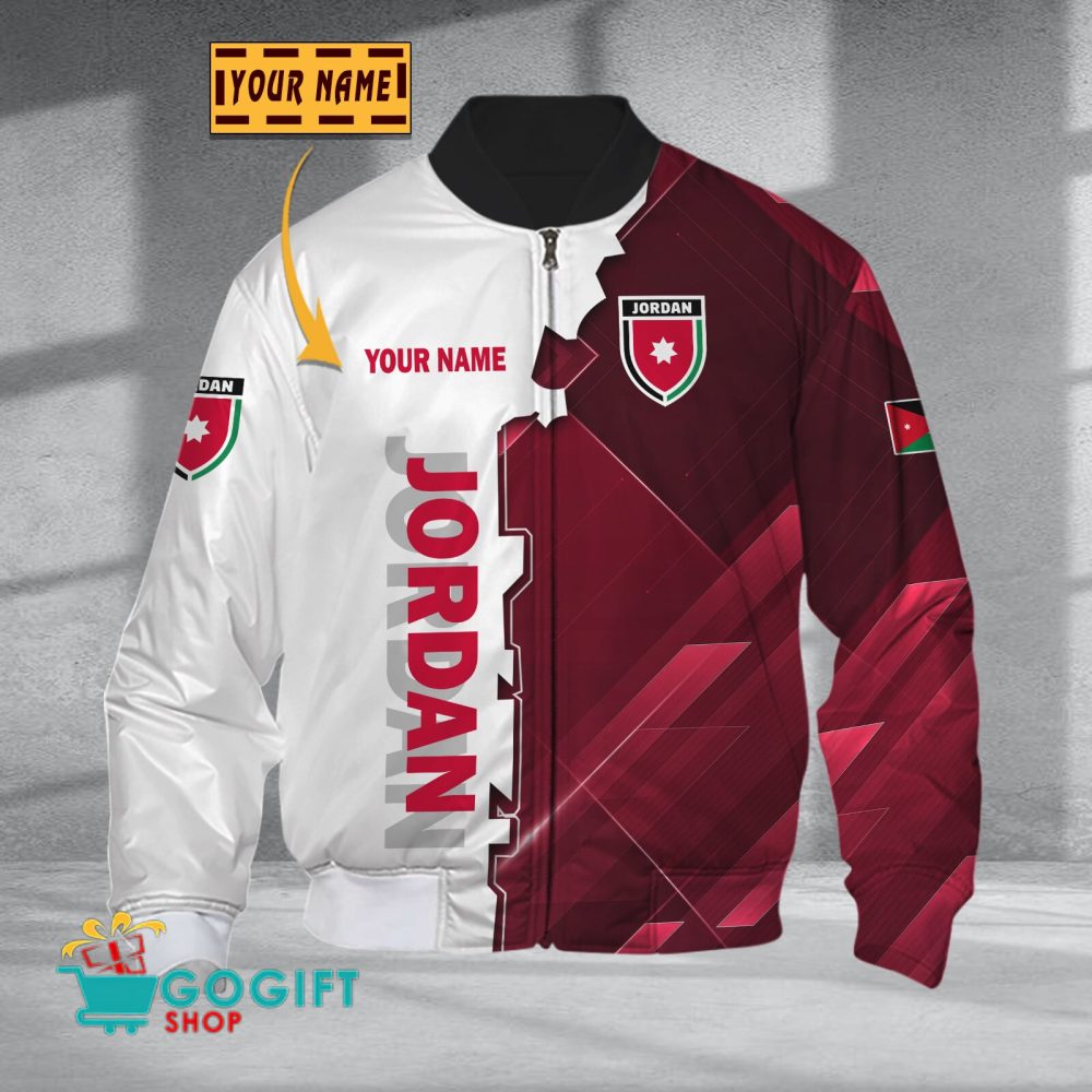 Jordan National Soccer Team Bomber Jacket